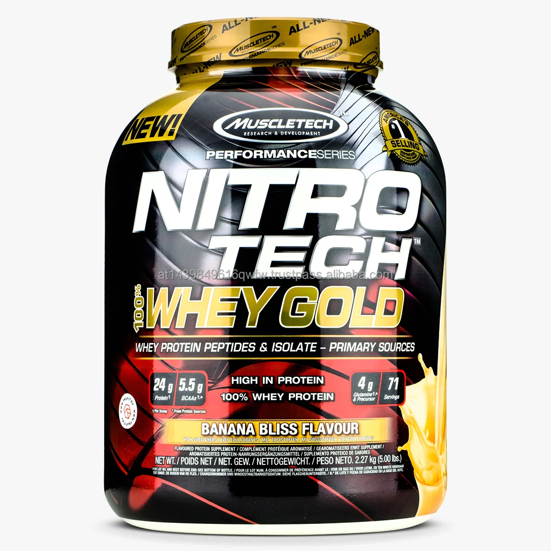  Золотая сыворотка Muscle tech Nitro Tech