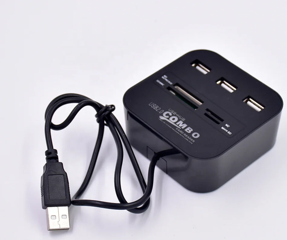 Best selling Cheapest Portable all in one Card reader USB HUB