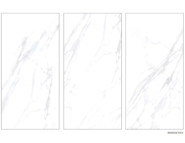 ISO Certified 600x1200mm Digital Glazed Polished Porcelain Tiles Wood Carving Effect Floor Decoration Supermarket Interiors