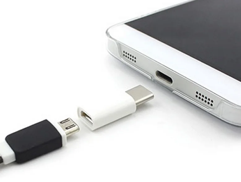 
Customize Logo Micro USB to USB 3.1 OEM Type-C Adapter with Package Design 