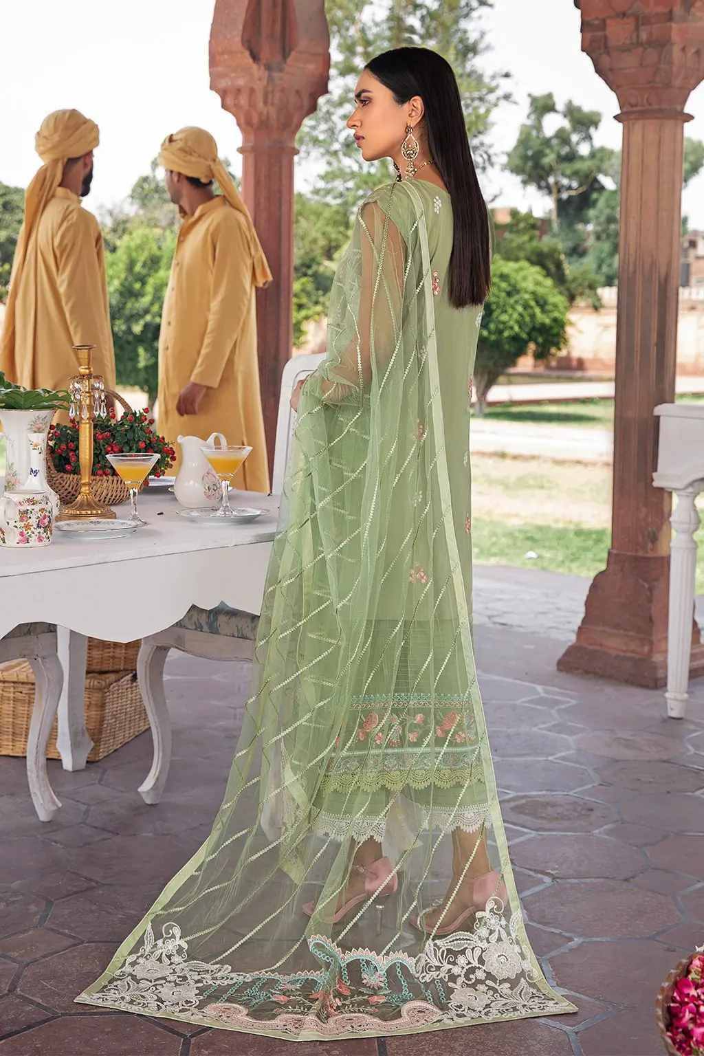 
Original Branded Pakistani Embroidered clothing ramsha Designer Collection 3 Piece Suit Pakistani shalwar kameez 