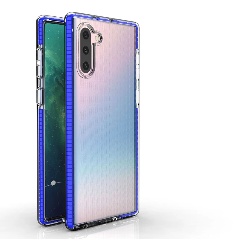 Высокая Оптовая Продажа ударопрочный прозрачный ТПУ Мягкий TPE Чехол для мобильного телефона Samsung Galaxy Note 10 чехол