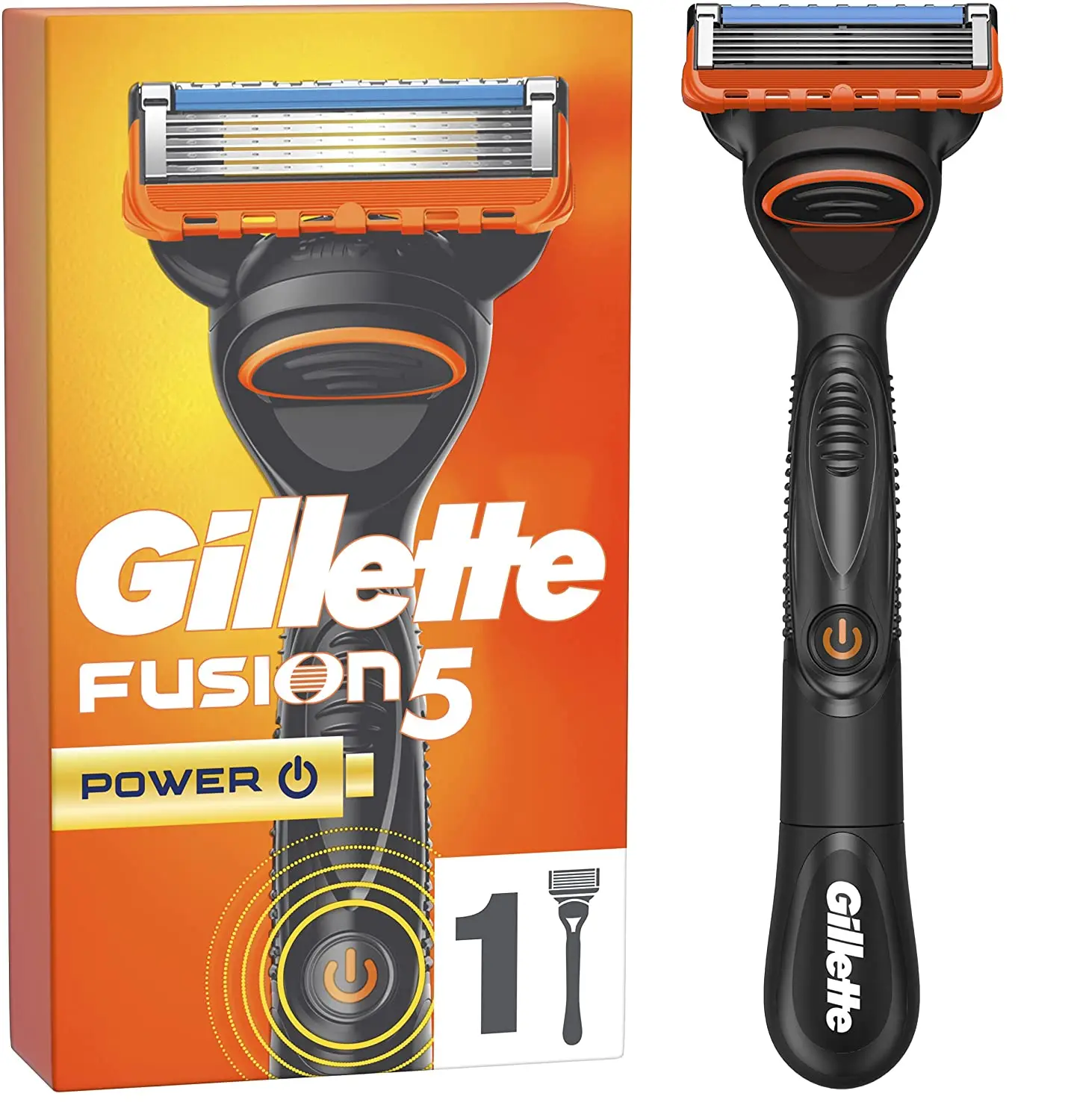 Roll over image to zoom in Gillette ProGlide Razor Blades Men Pack of 24 Razor Blade Refills with Precision Trimmer, 5 Anti-Fri