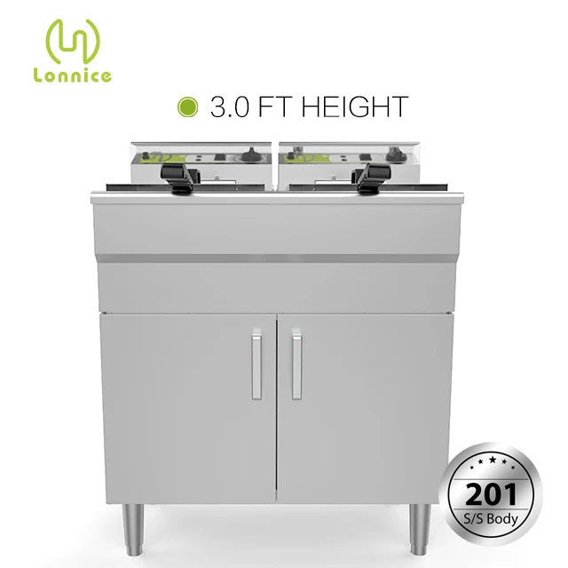 Industrial plantain potato chips fast fryer chicken fryer machine electric fryer