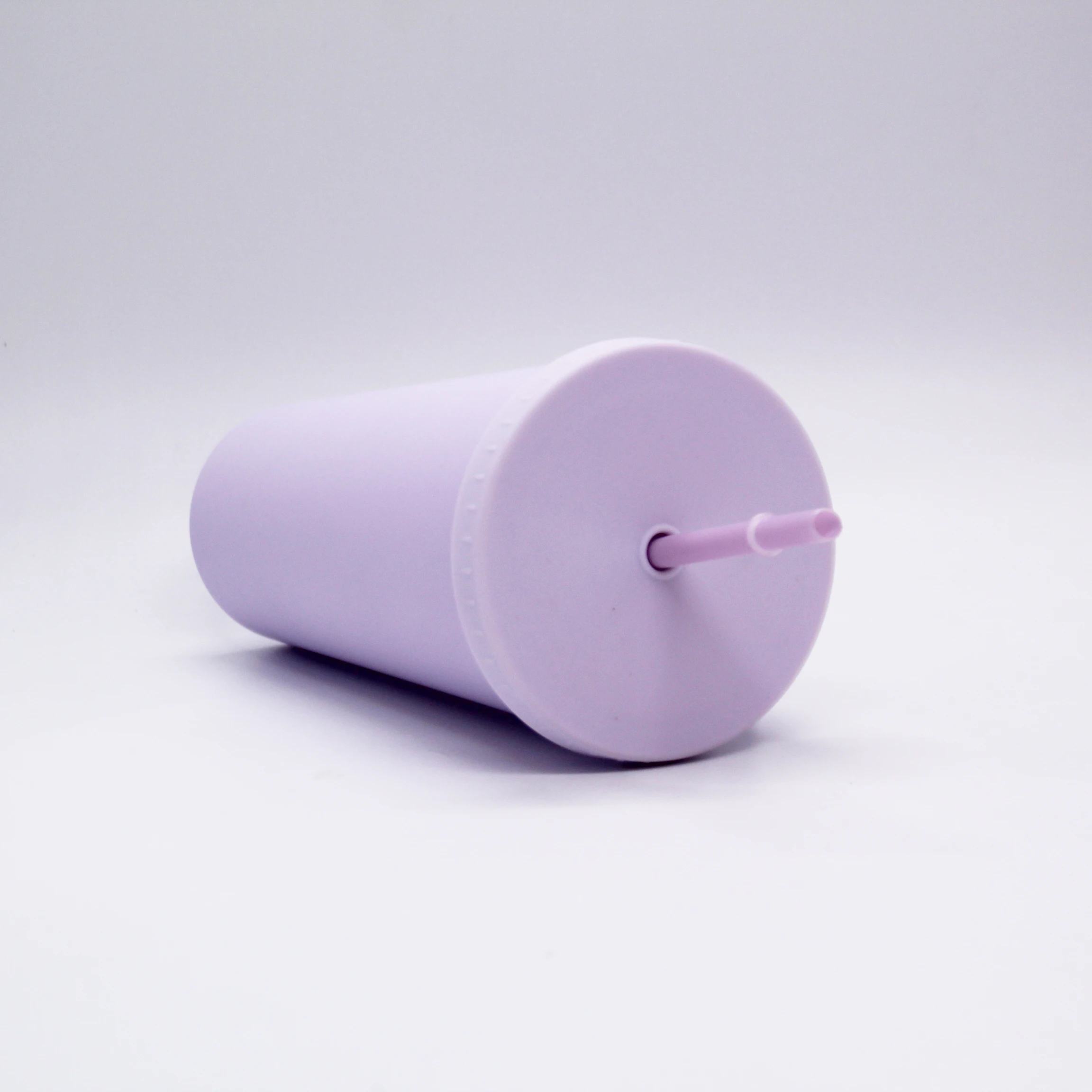 Pastel Colored Acrylic Cups With Lids And Straws Double Wall Matte Plastic Bulk Tumblers Assorted Plastic Tumbler Drinking Cup