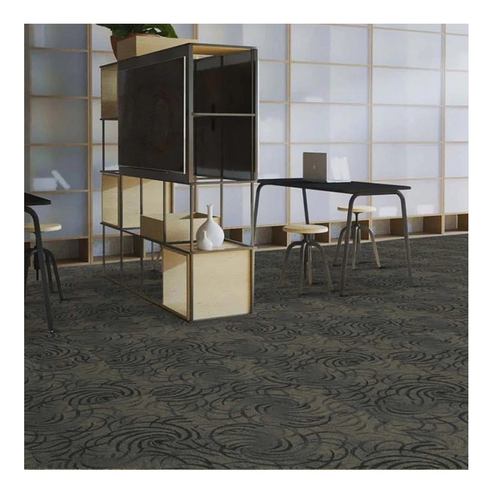Commercial backing carpet tiles indoor office home carpet tile Studio use commercial nylon 50*50CM carpet tiles