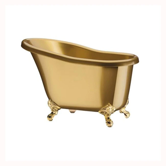 Handmade Luxury Places Antique Plated Finished Bathing Tub for Bathroom Hotel Usage Manufacture & Supplier By India