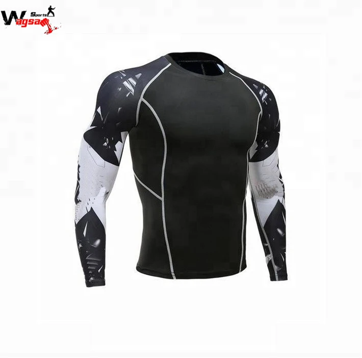 Изготовление на заказ с длинным рукавом спортивная футболка сублимационная печать кофтах капюшоном (Сыпь гвардии