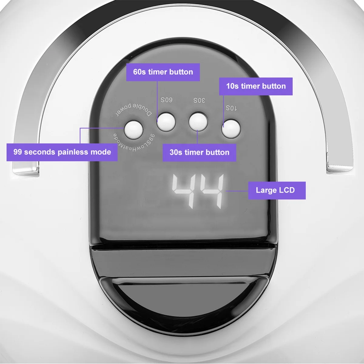 Dropshipping Multi Funktion Flexible Phototherapy Tech  Portable  Rechargeable  Phone Holder Uv Led Gel Kit Cure  Nail Lamp