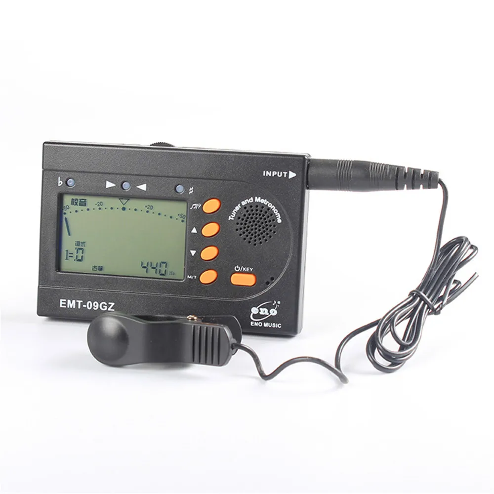 
wholesales EMT-09GZ Microphone pickup tuner electronic metronome tone setter Zither dedicated tuner three in one 