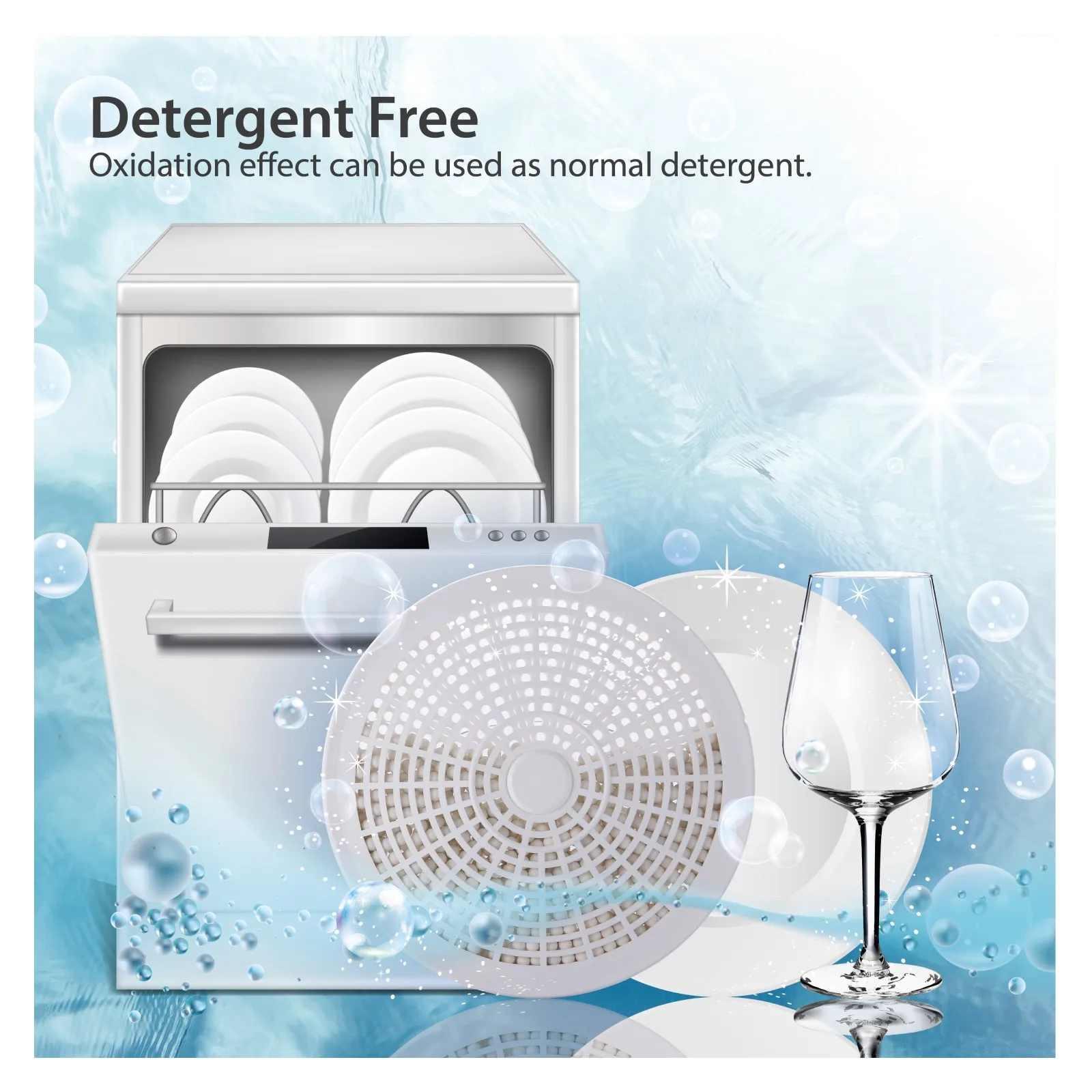 Innovative quality of Eco Hi-Ball for dishwasher from South Korea