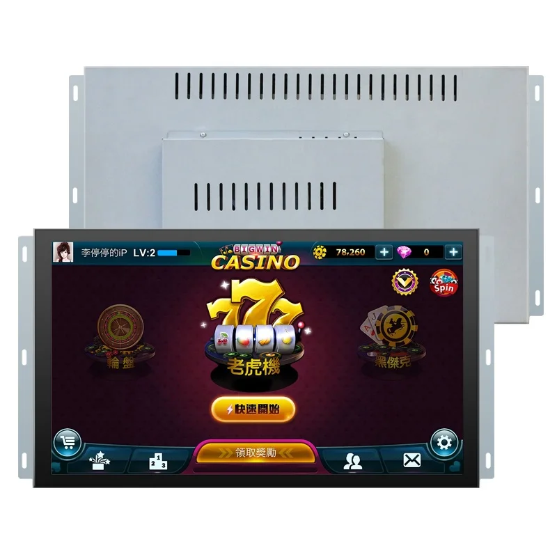 2020 High quality 32 inch IPS view touch monitor with VGA input for the supermarket display