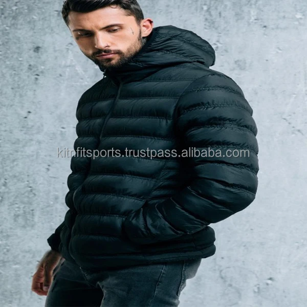 Top Quality Wholesale Price New Padded Puffy Feather Down Jacket Custom Design Made of 100% Polyester
