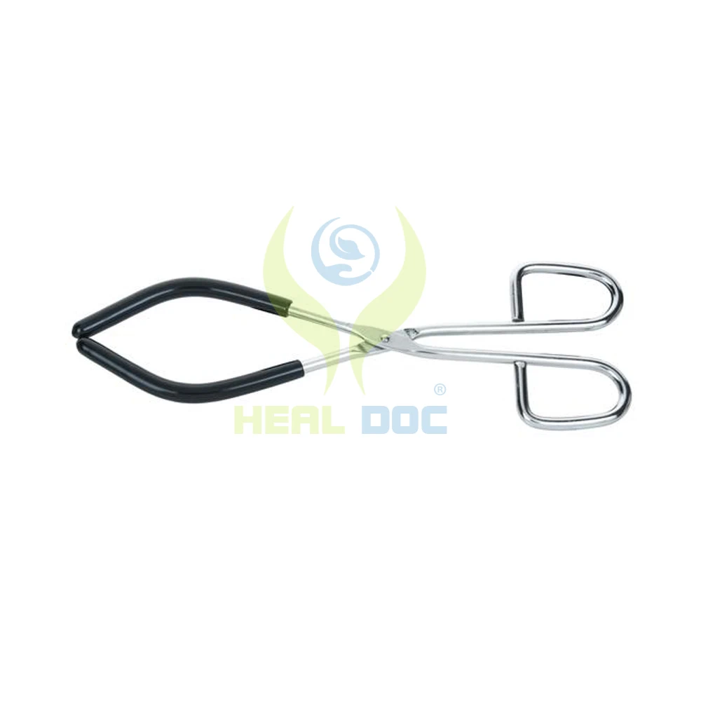 Top Best Private Label Stainless Steel Rubber Coated Ends, Made Of Rust Free Beaker Tongs