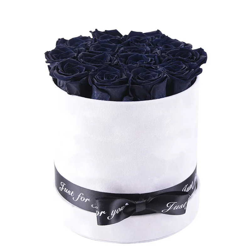 Culinan Low MOQ custom logo flowers in a gift box wedding flower paper gift box