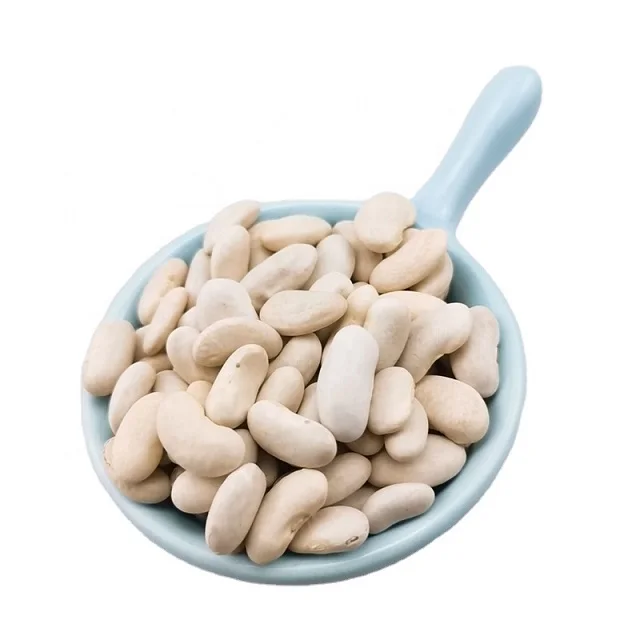 Белая фасоль длинной формы большая белая