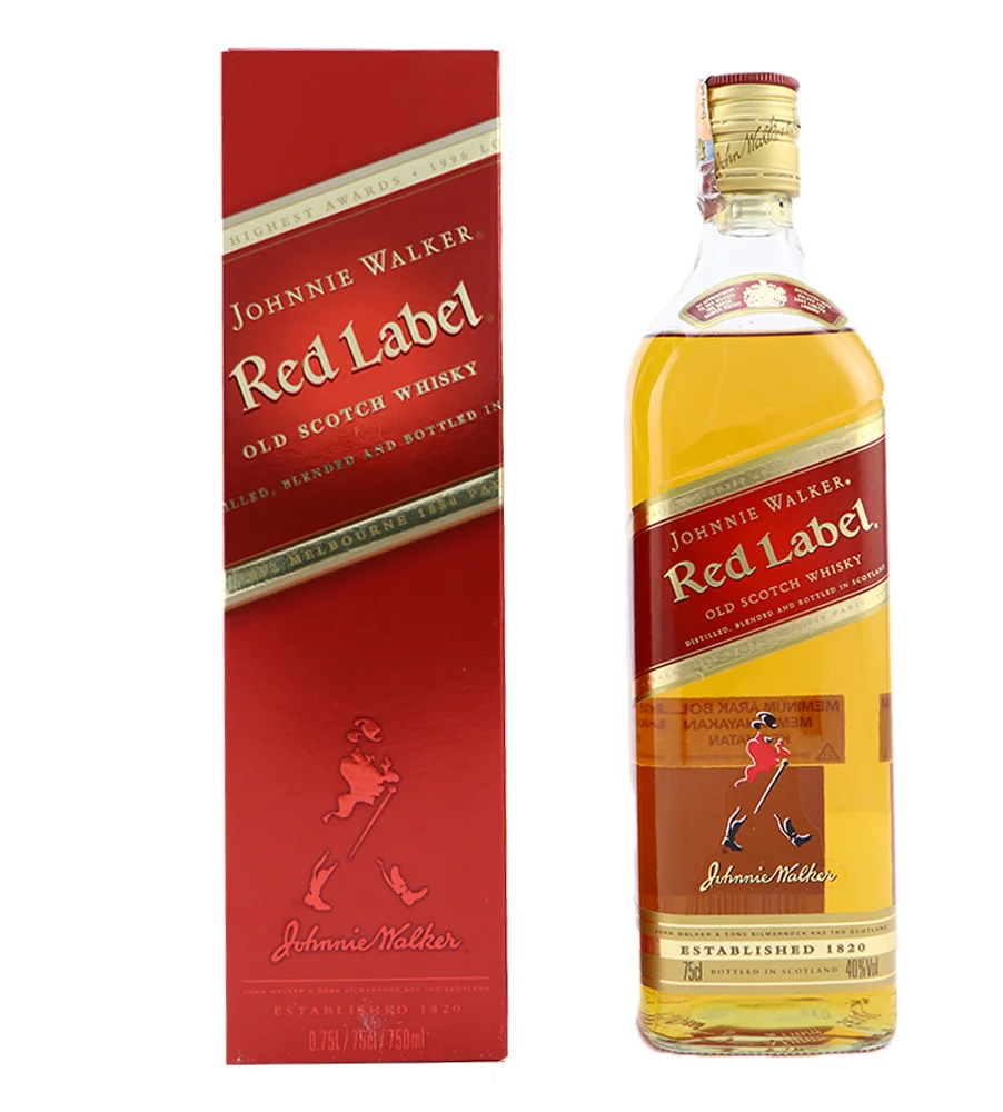 Johnny Walker Whisky red label ....}}High quality Wholesales