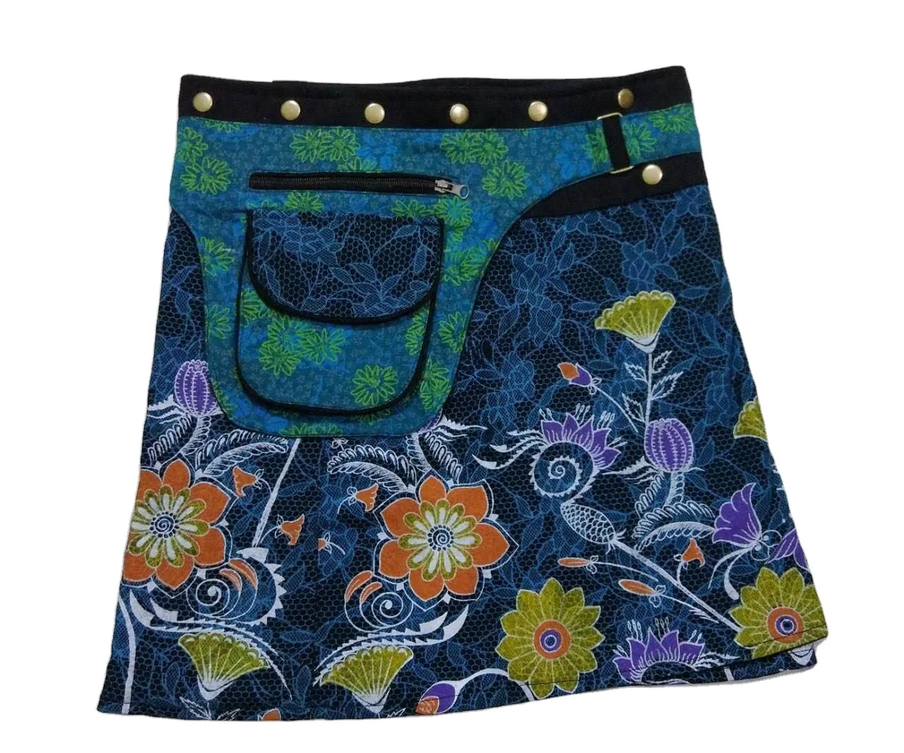 Женская трикотажная Мини-юбка из денима, трапециевидная хлопковая мини-юбка с высокой талией, Новое поступление 2020