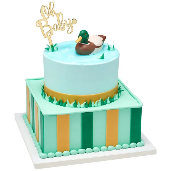 
Oh Baby Candle Holder 12/PKG Cake Decoration pic,plac,layon 