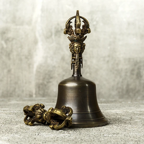 Tibetan Buddhist Prayer Bell Handmade In Nepal | Used As Prayer tingsha bell