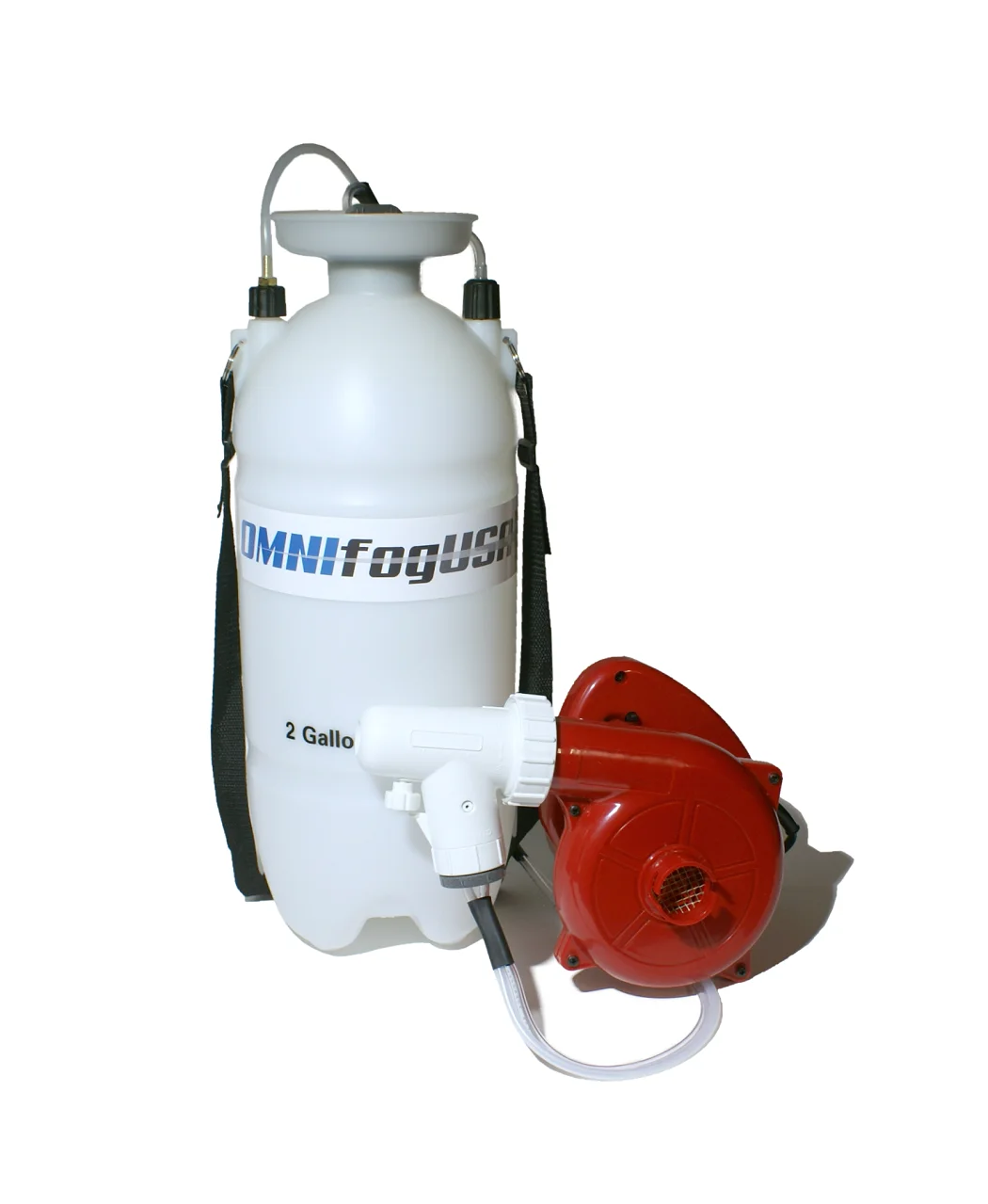 Omni Fog USA 2 Gallon Large Capacity Kit With Single Speed Corded Blower With Universal Blower And Designed To Spray