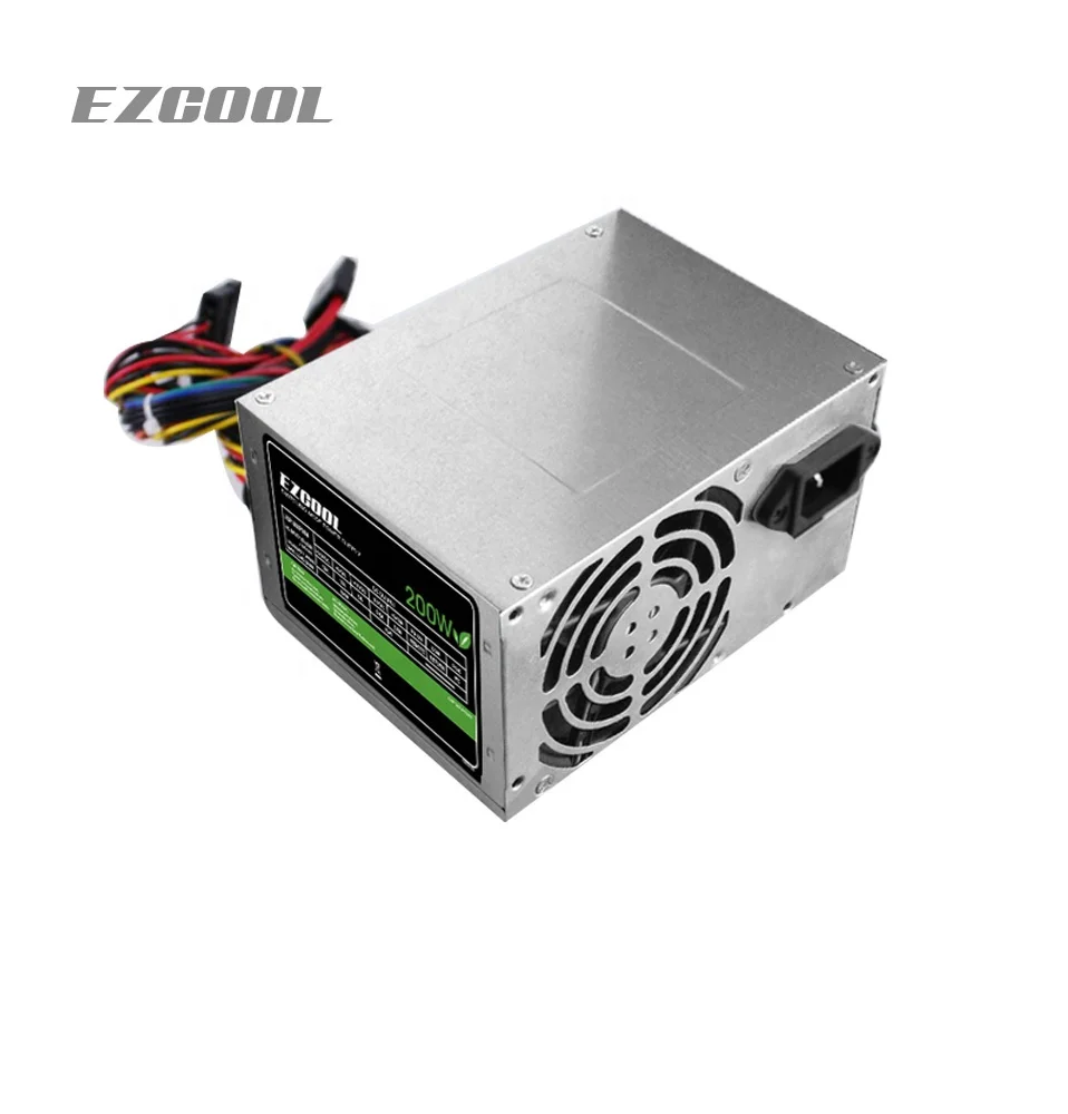 
atx pc 12v 230w switching pc power supply with whole new components and 8cm fan 
