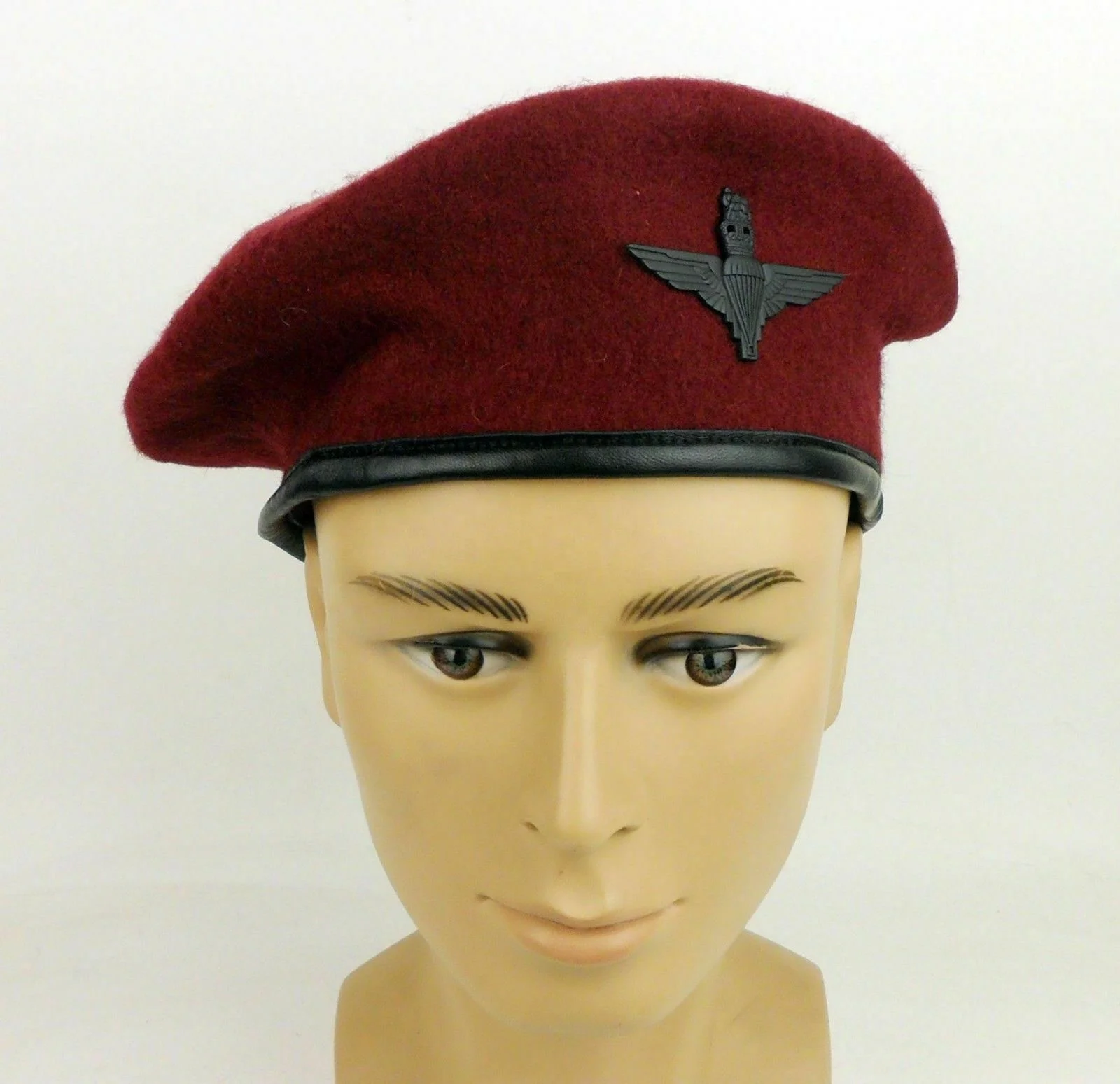 Custom Solar Made British Red Beret Royal Beret Hats