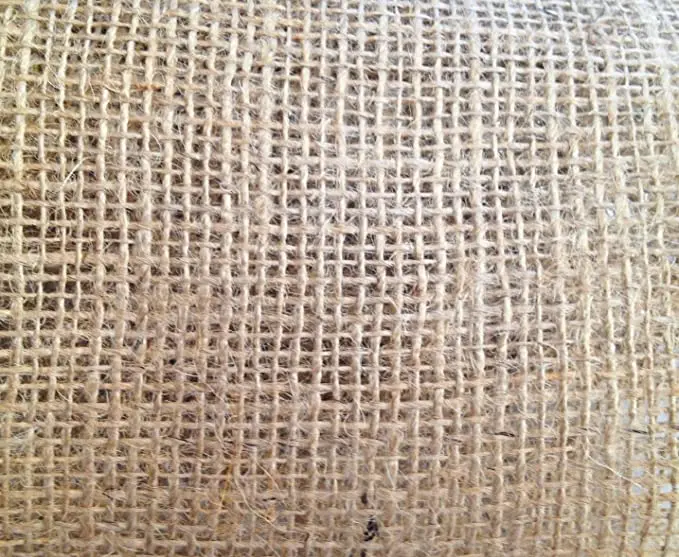 Jute Hessian Jute Burlap Fabric 6.5 Oz or 7 Oz 100% JUTE Hessian Scrim Cloth BALE or Roll Form