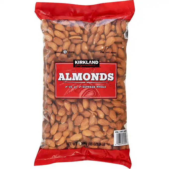 New Crop Raw Almonds Nuts, delicious and healthy Raw Almonds Nuts Almond