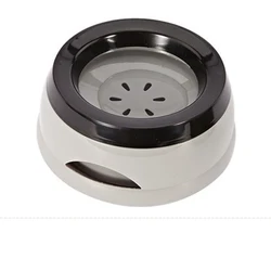 Private Label 2021 New Arrival Raised Eco Plastic Travel Pet Elevated Feeding Bowls