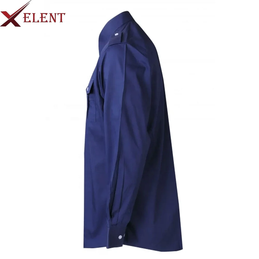 Custom Manufacturer Security Guard Uniform Shirts for Men Button up Shirts/security Clothes