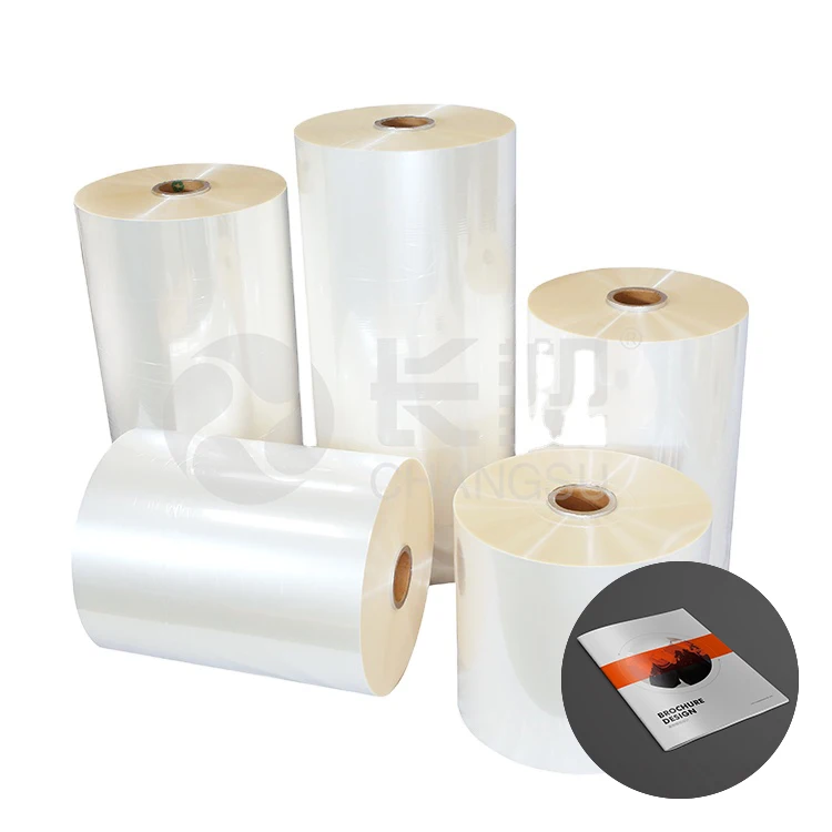 Compostable PLA Thermal Lamination Film for Printed Paper Laminating