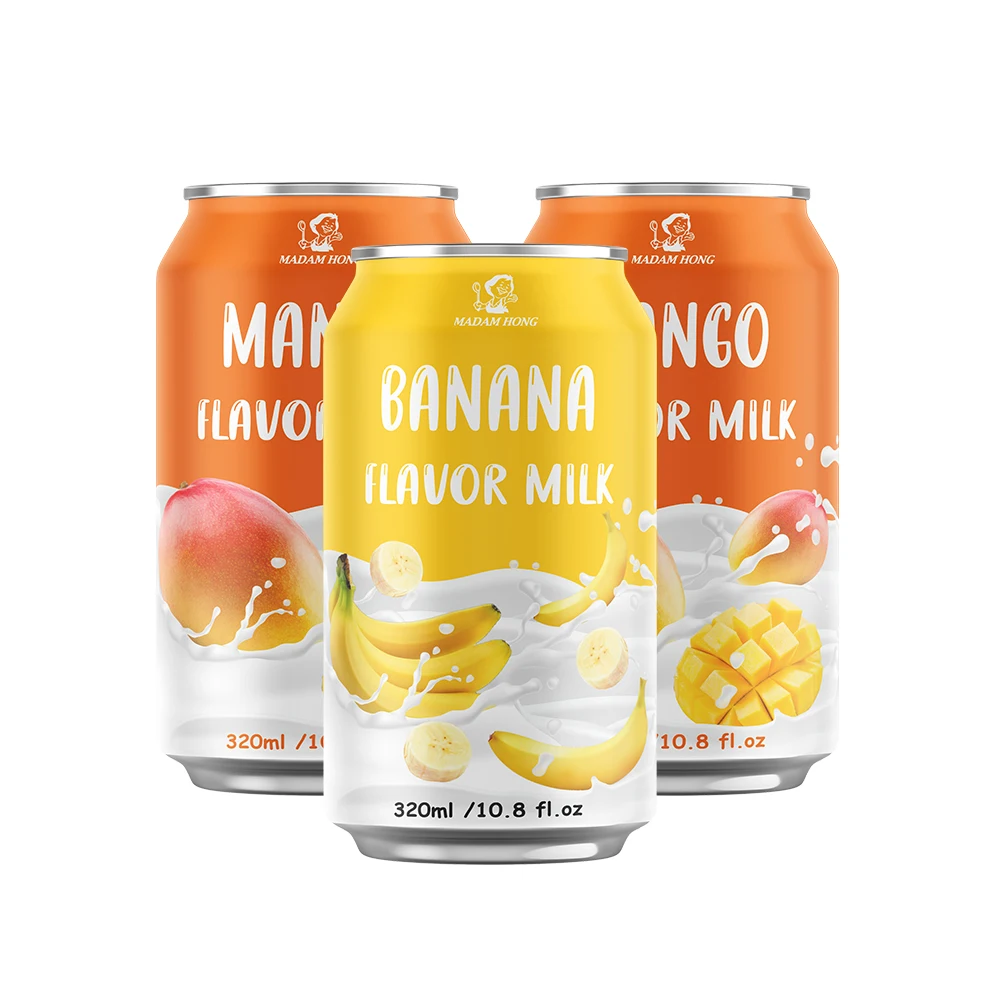 Тайваньский безалкогольный мгновенный банановый молочный напиток