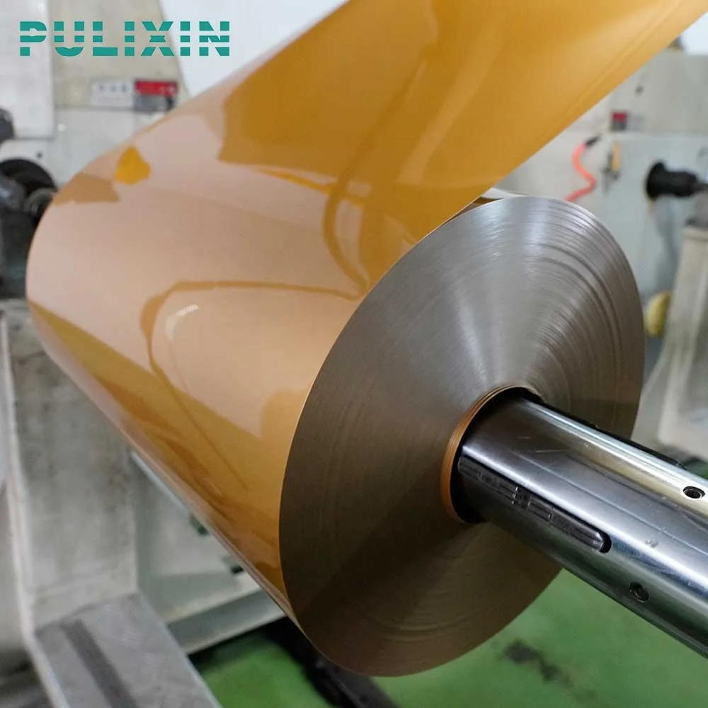 Gold color PP polypropylene  plastic sheet roll for thermoforming tray packing