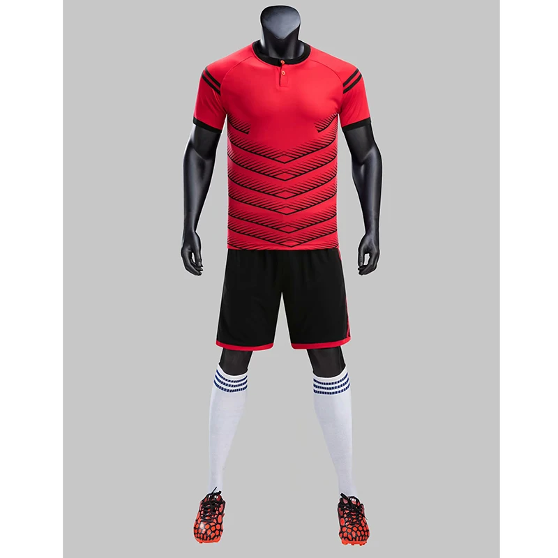 Wholesale classic soccer jersey Pak supplier football jersey retro style uniform customize slim fit football shirts uniforms set