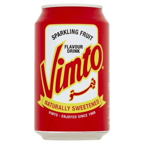 VIMTO искрящие фруктовые соковые напитки 330 мл банка/VIMTO газированная 24x12 унций