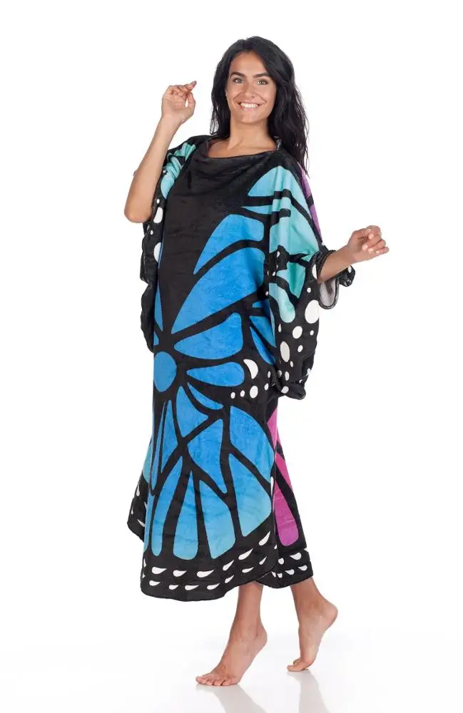 
KANGURU BUTTERFLY WEARABLE FLEECE BLANKET 