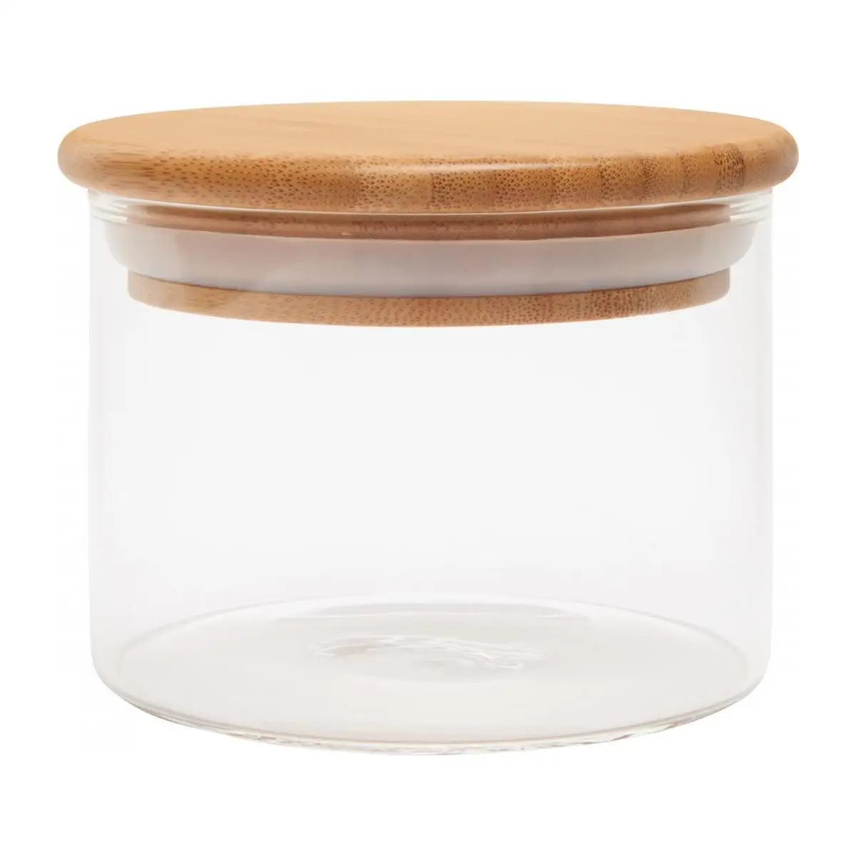 New Design Crystal Clear Oil Jar Glass With Wood Lid Customized Candle Making Jars Premium Quality Home Lightning Decoration