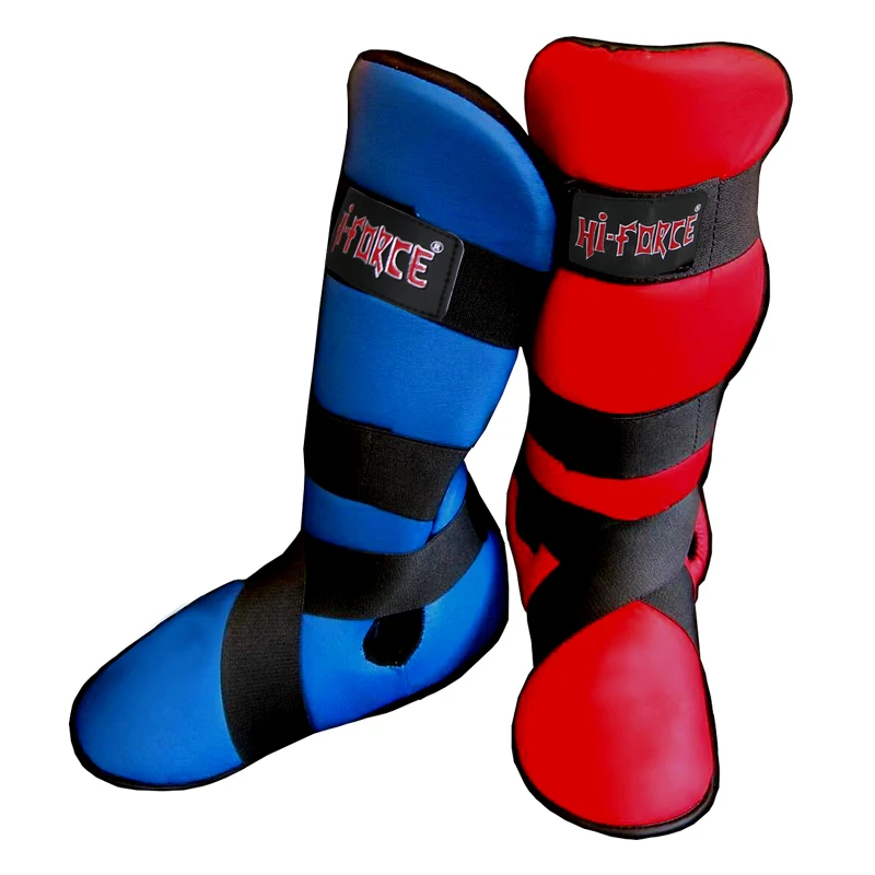 Professional Taekwondo shin pads Martial Arts Protectors Training Sparring Gear MMA Karate Kickboxing Guard