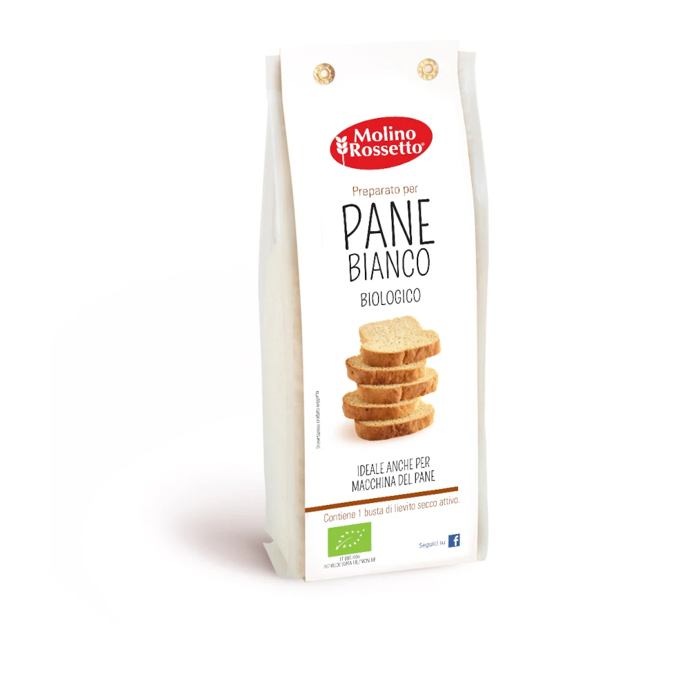 
Mix for white bread - organic - made in Italy 