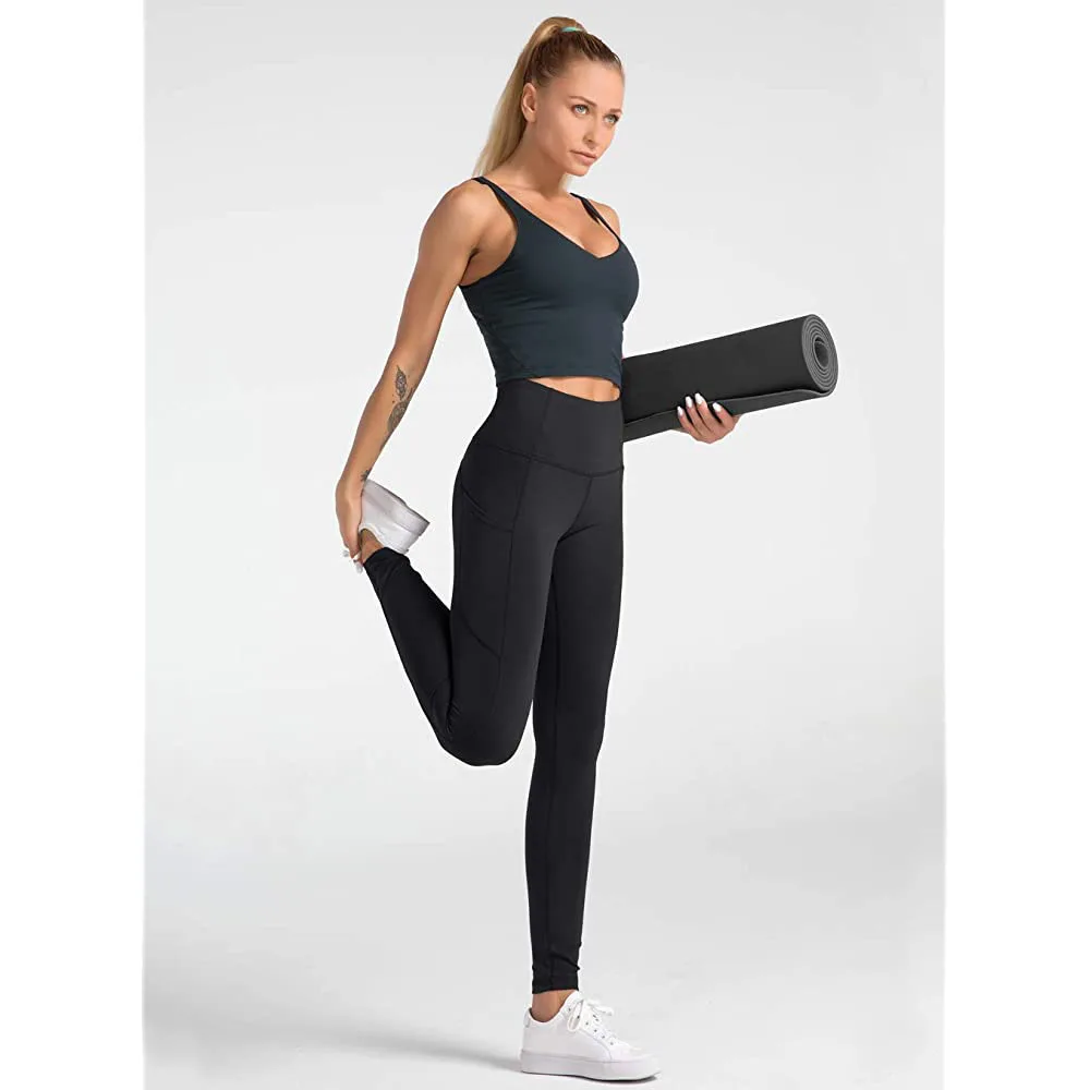 Factory Custom trousers plus size fleece cotton designer waist gym training joggers women stacked pants