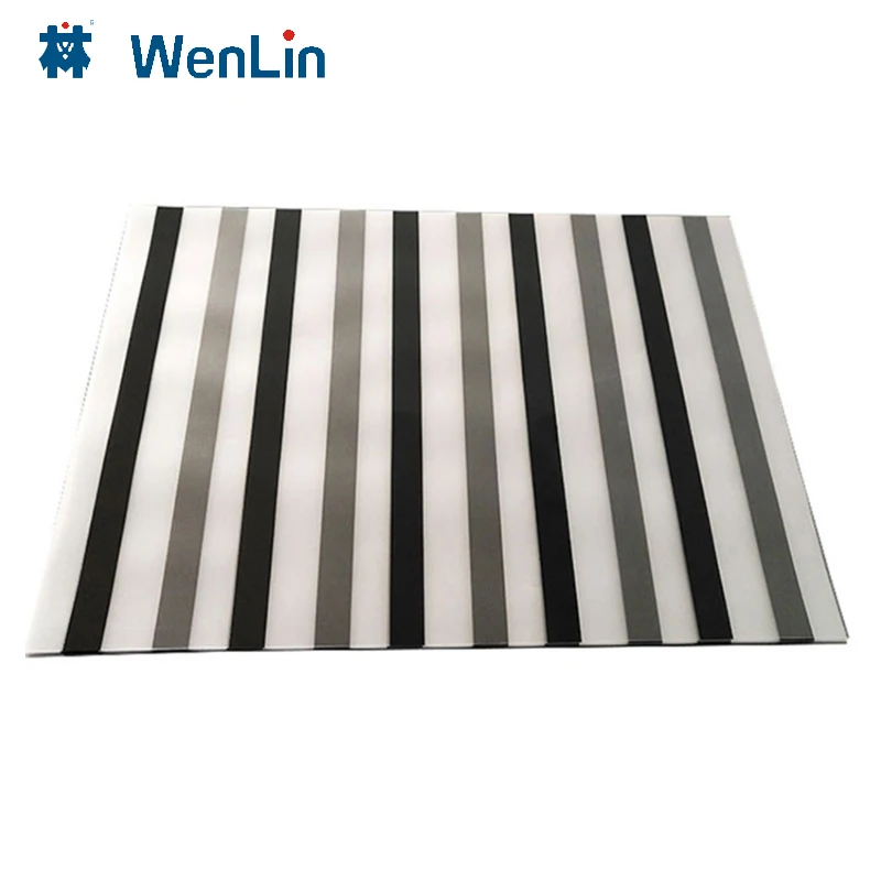 High quality PVC Card Film Magnetic Stripe Hico Coated Overlay For PVC ID Card