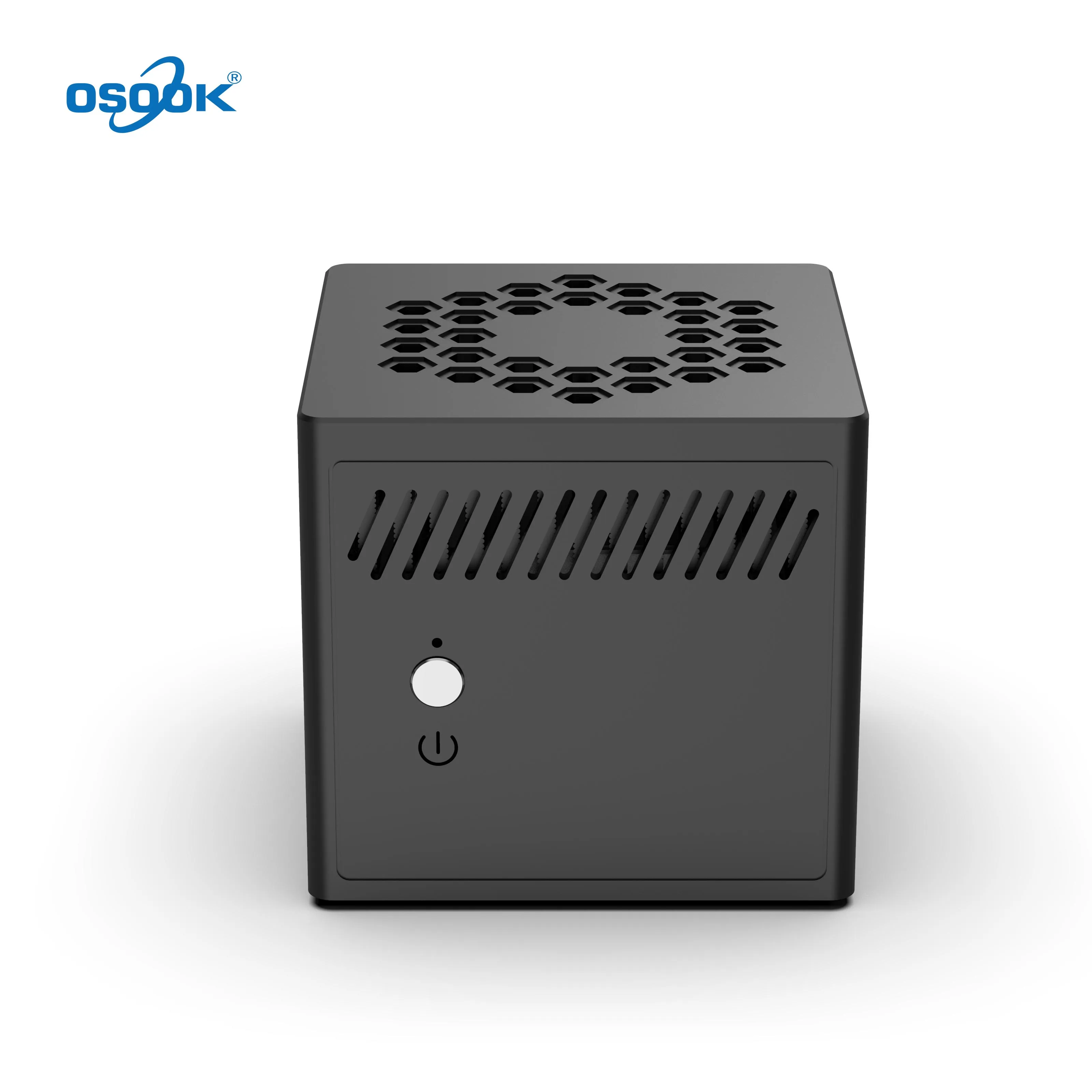 OSOOK Mini Cube1 OEM ODM Barebone System Gigabit Ethernet 4GB 8GB Windows 10 Fanless Desktop mini pc computer