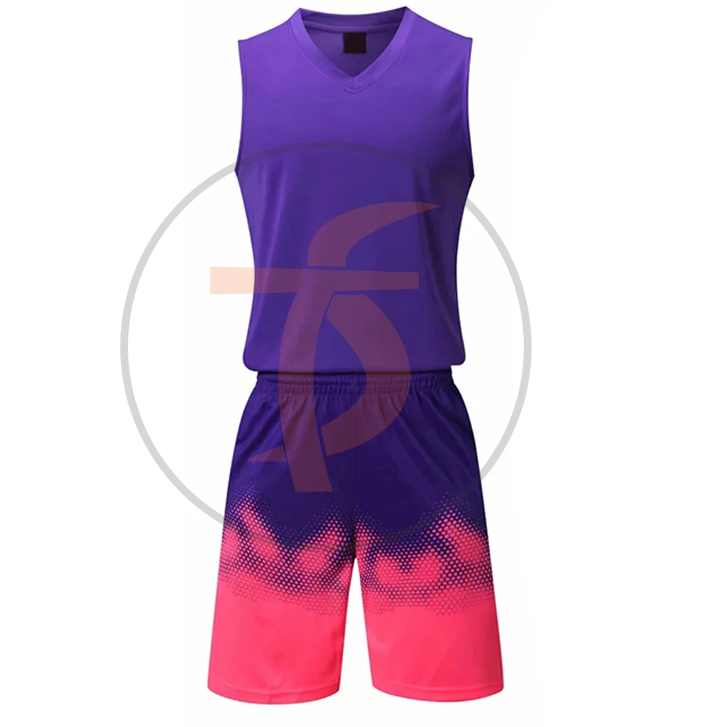 Высококачественная Двусторонняя баскетбольная форма в новом стиле на заказ