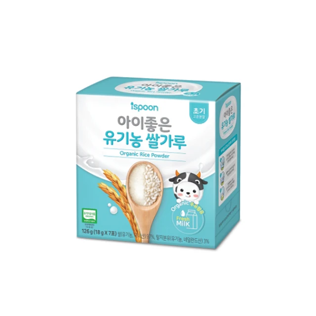 Премиум Органическая каша риса, Сделано в Корее, хлопьи для детских коробок, упаковка с сроком годности 1 год