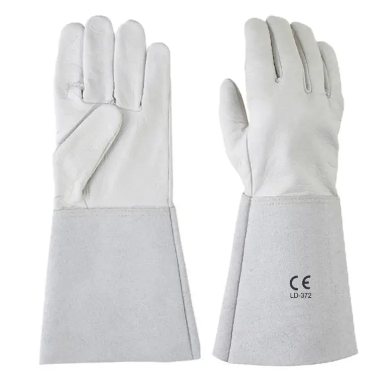 Leather Tig Welding Gloves / Argon Gloves in Cow Leather / Cowhide Leather Tig Welding Gloves