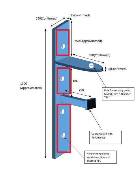 High Endurance Capability Water Resistance Marine Boat Full Protective Universal D Shape Foam Filled Fenders