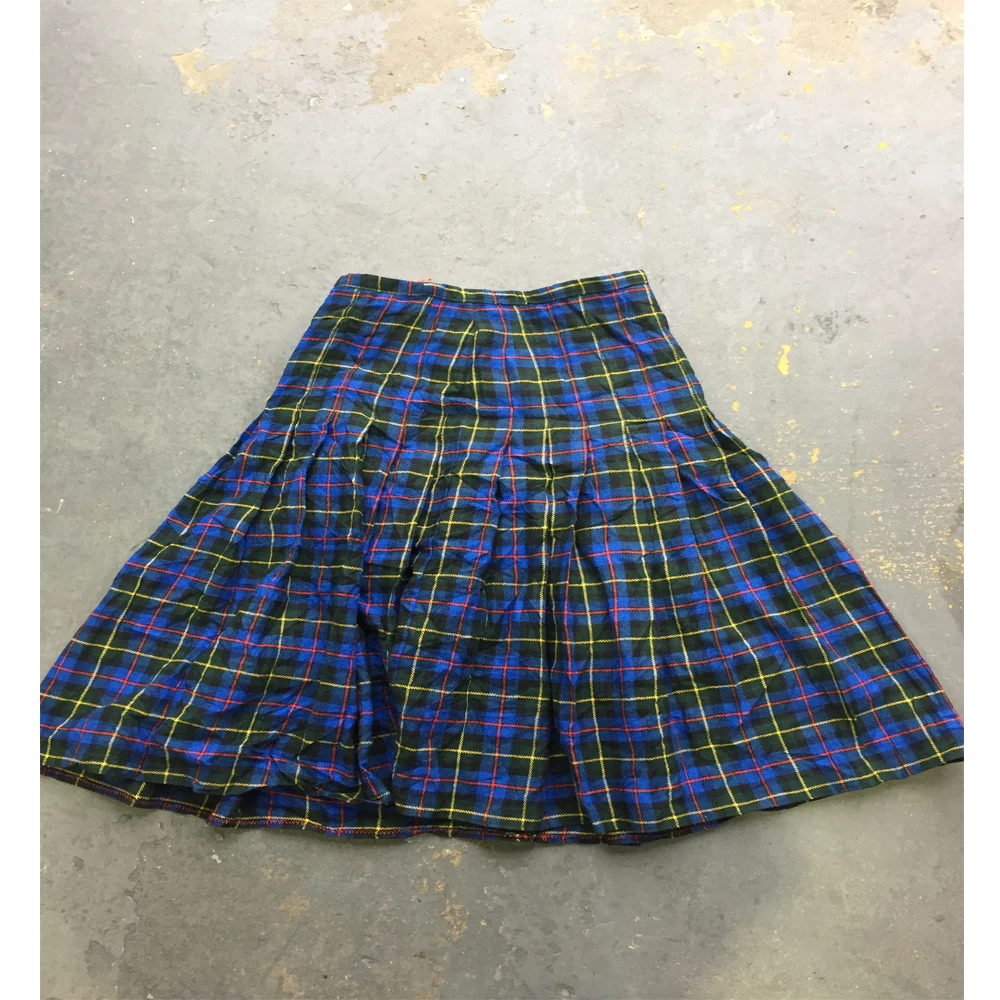 
Клетчатая плиссированная плетеная юбка Kilt Kilts 