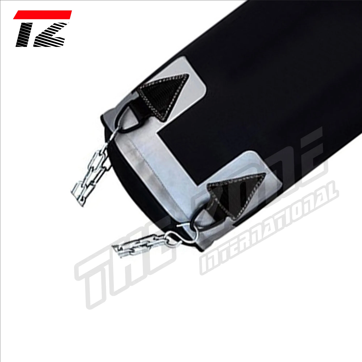 
Empty Boxing Sand Bag Hanging Kick Sandbag Fight Karate Training Punching Sand Bag With Metal Chain Hook Carabiner 