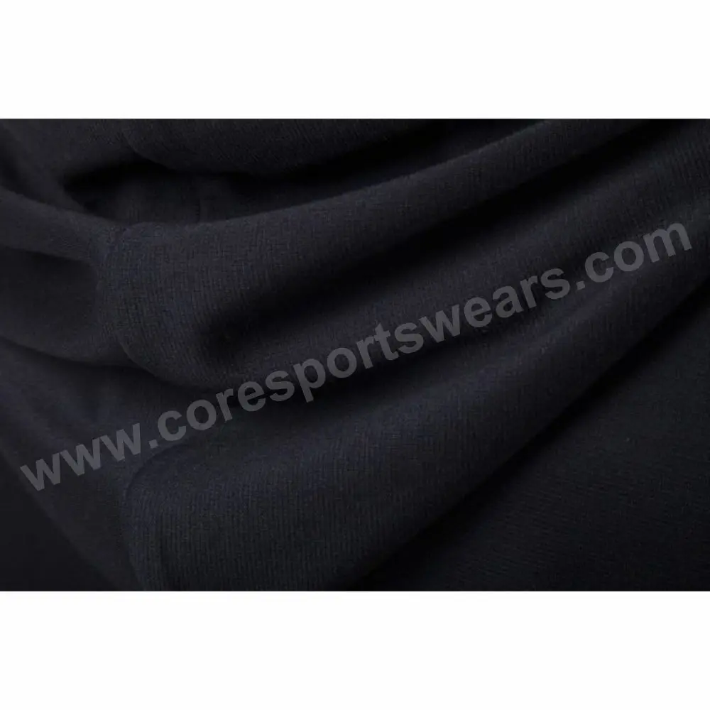 OEM Free Sample Men Hoodie Set Sweatshirt 50 Cotton 50 Polyester Long Sleeve Printed Oversize Pullover Hoodies Wholesale Black